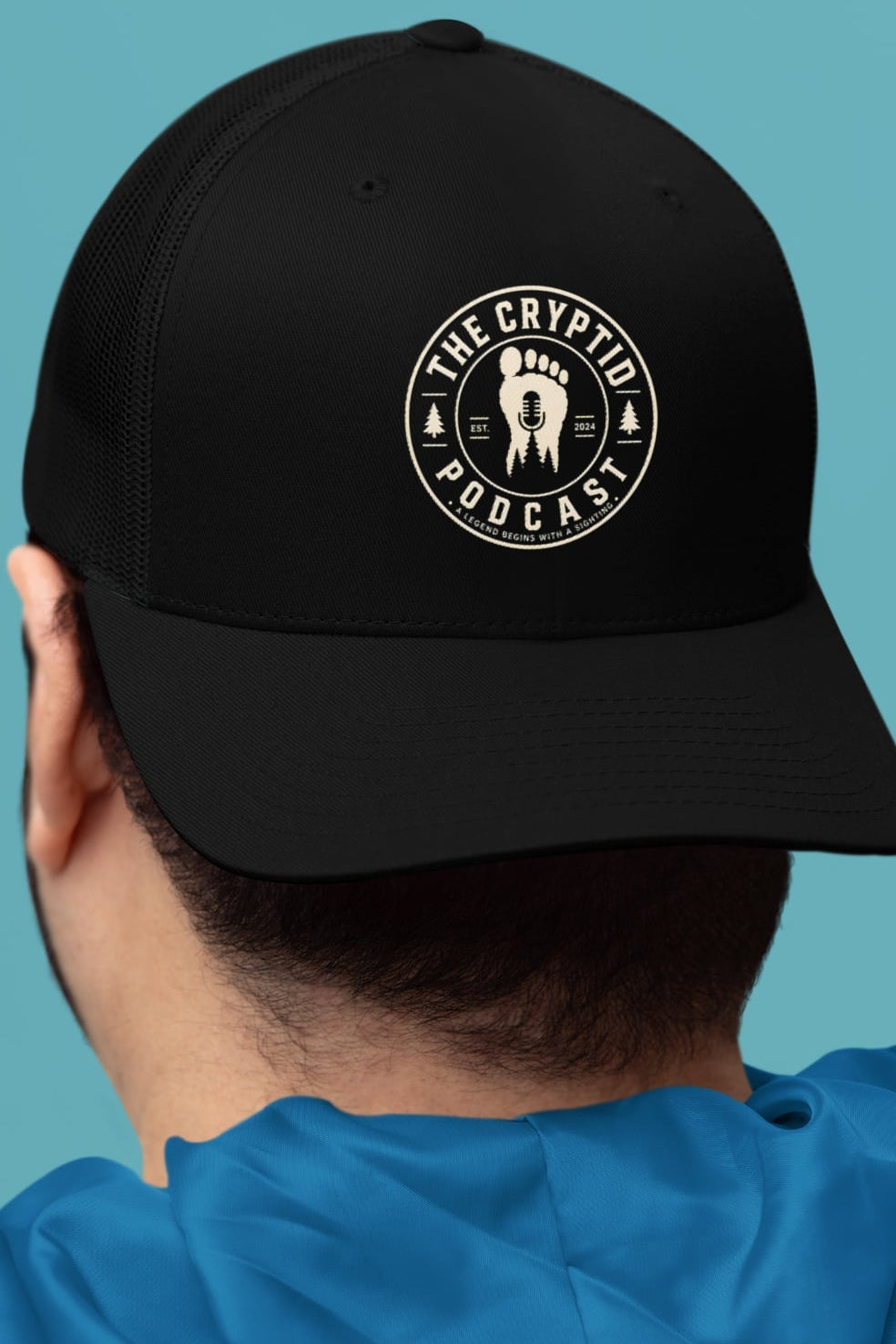 The Cryptid Podcast OFFICIAL Logo Hat