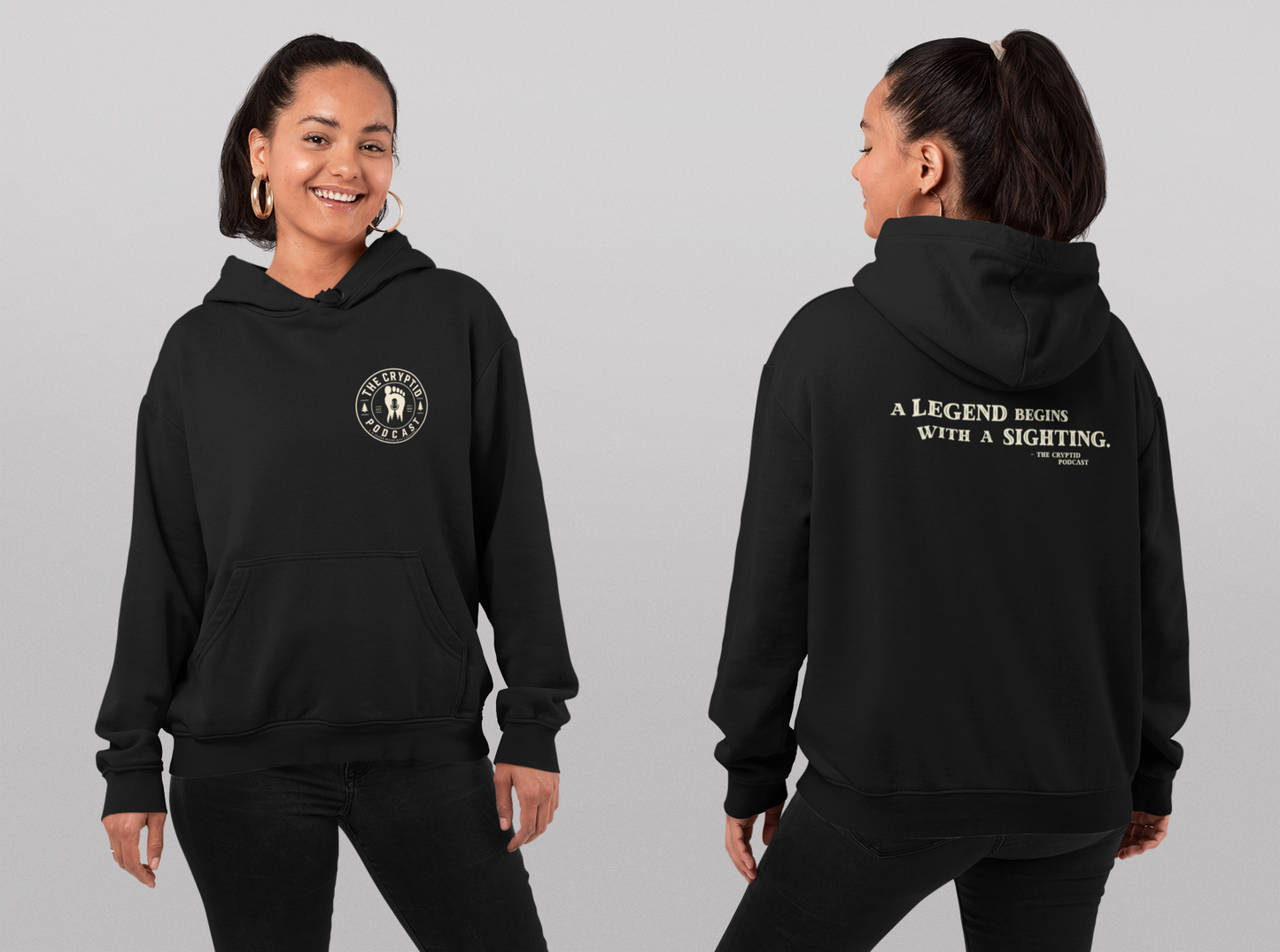 The Cryptid Podcast OFFICIAL Logo Hoodie