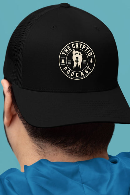 The Cryptid Podcast OFFICIAL Logo Hat