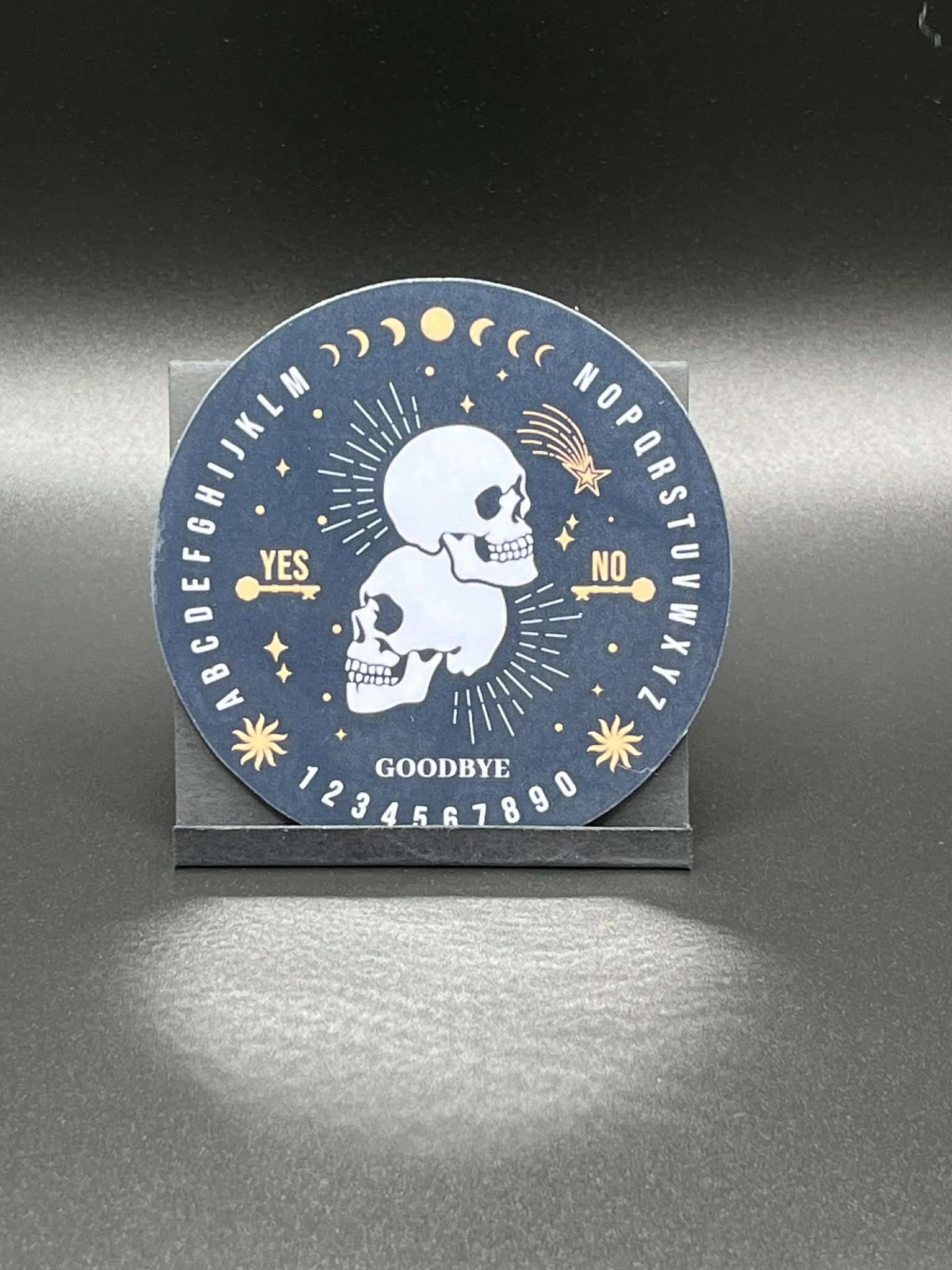 Spirit Board & Skulls sticker