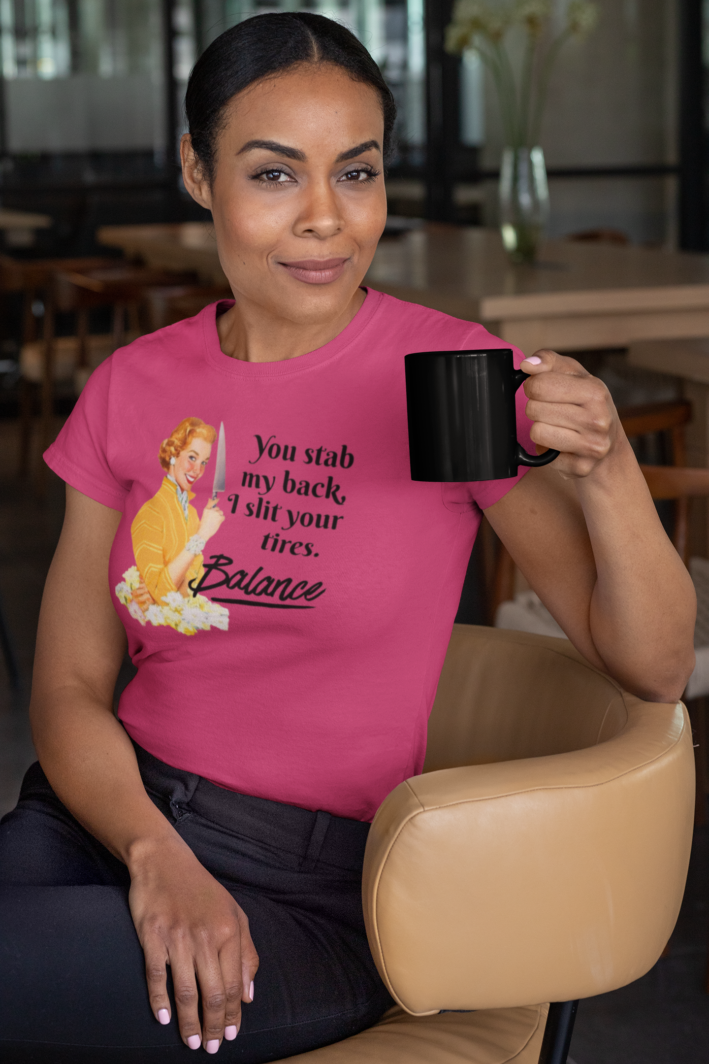 You Stab My Back, I Slit Your Tires Tee