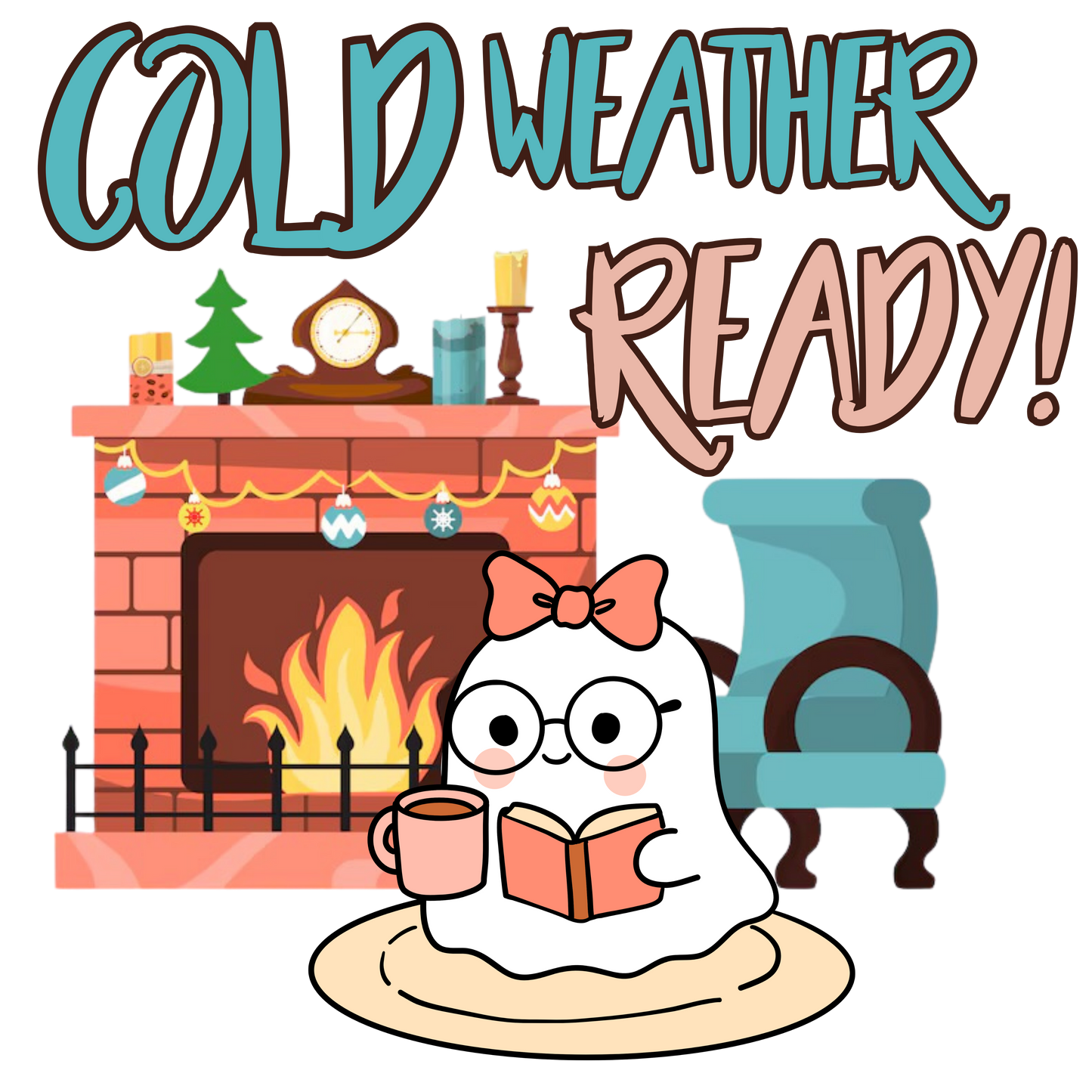 Cold Weather Ready Ghost Hoodie