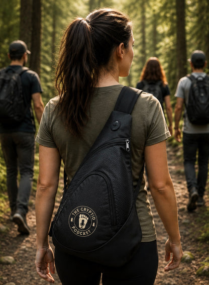 The Cryptid Podcast Sling Bag
