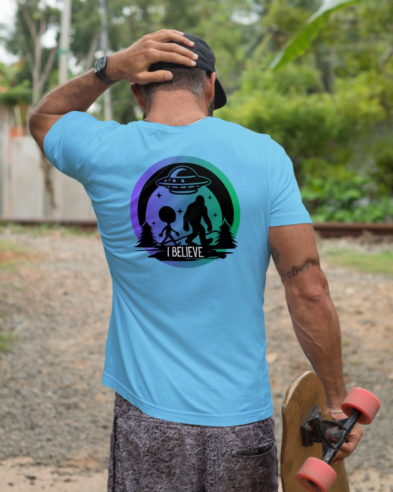 I BELIEVE Alien Sasquatch, OFFBEAT style