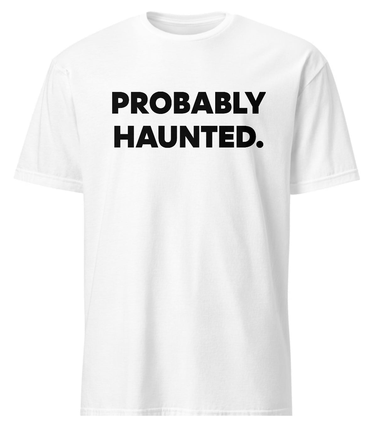 Probably Haunted, funny graphic tee