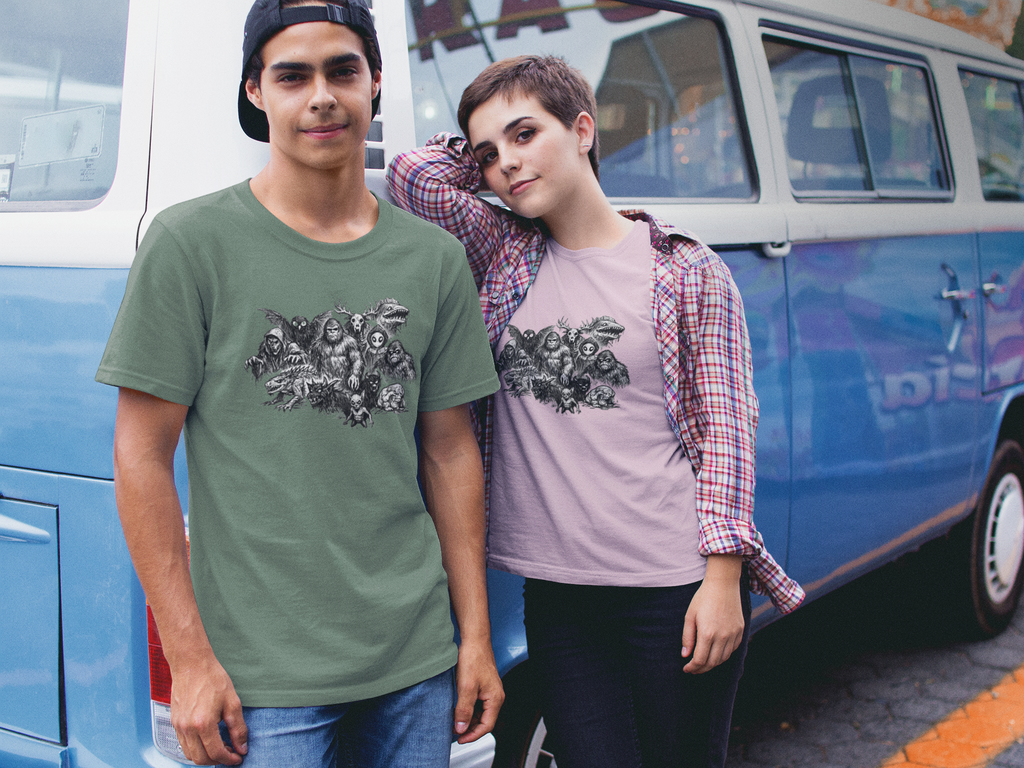 Cryptid Group Tee