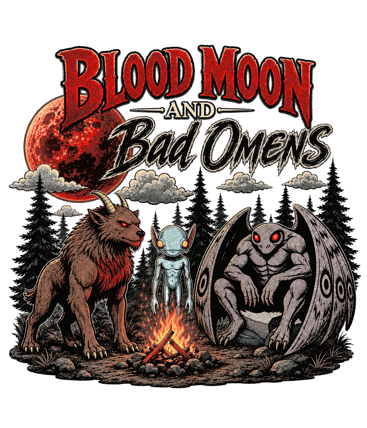 Blood Moon Bad Omens T-Shirt