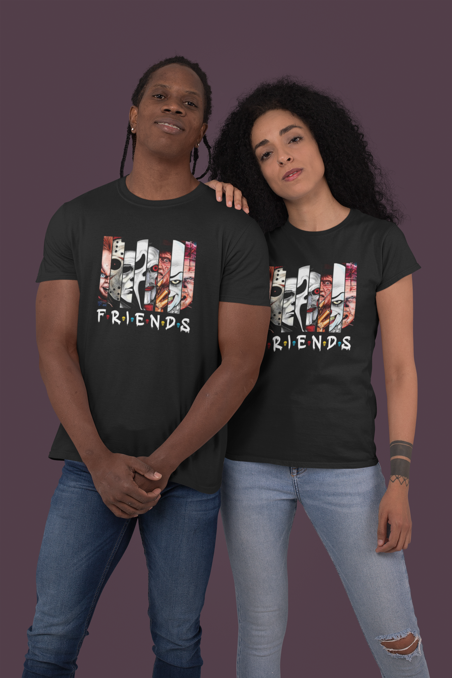 Horror Crew Friends T-Shirt