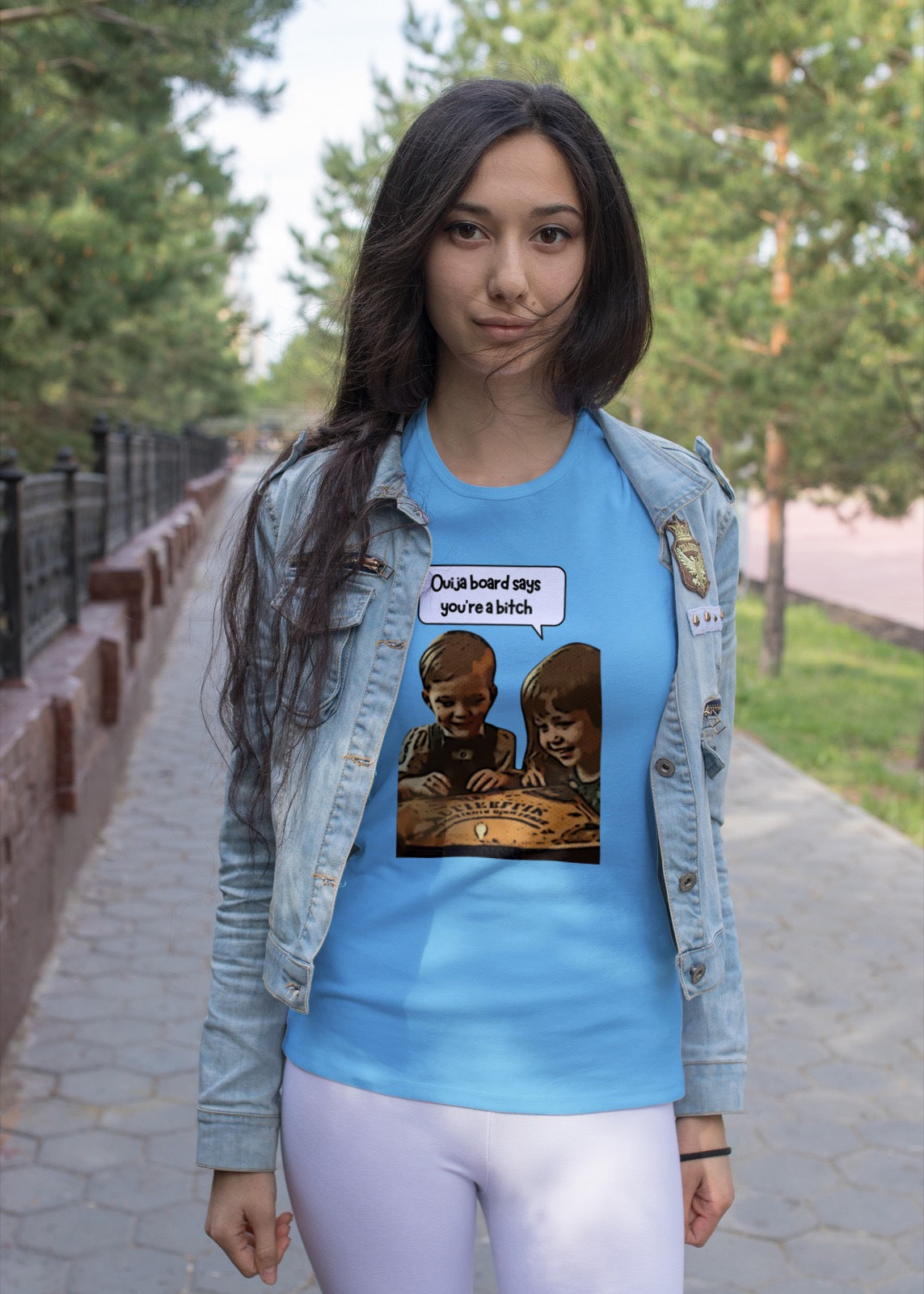 Ouija Board Says You're a Bitch inappropriate t-shirt, paranormal investigator