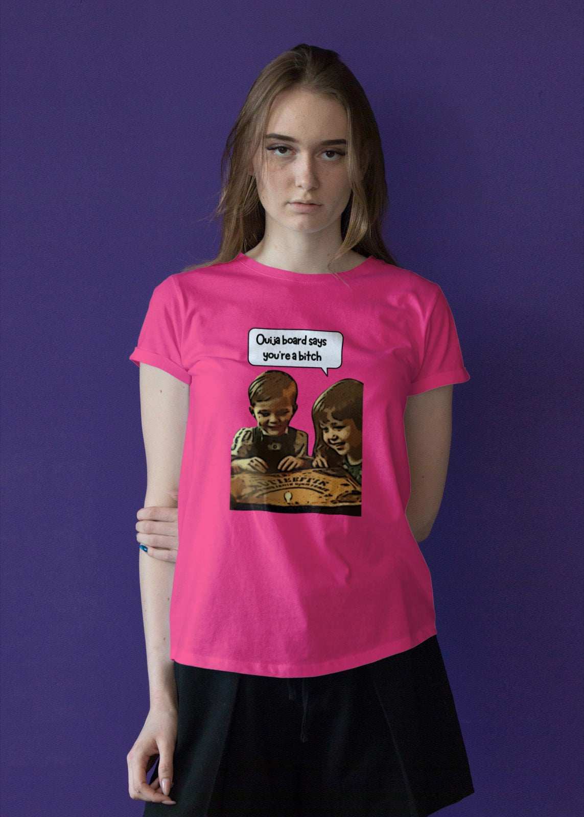 Ouija Board Says You're a Bitch inappropriate t-shirt, paranormal investigator