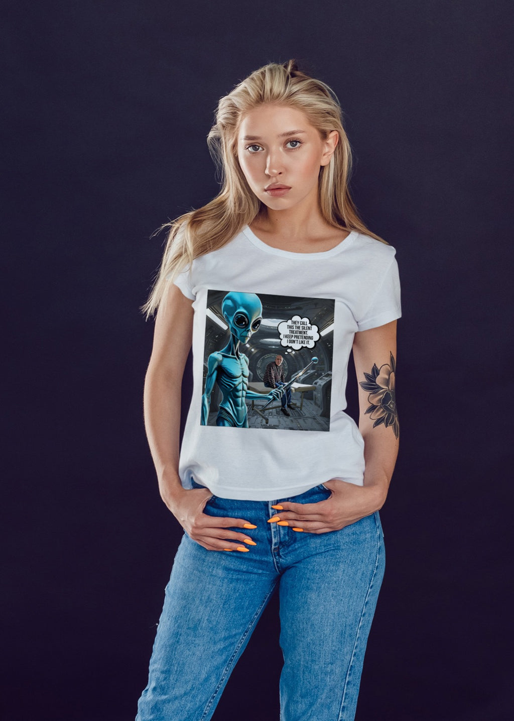 UFO UAP Alien Probes, inappropriate t-shirt