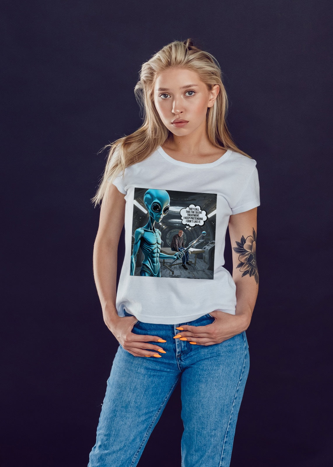 UFO UAP Alien Probes, inappropriate t-shirt