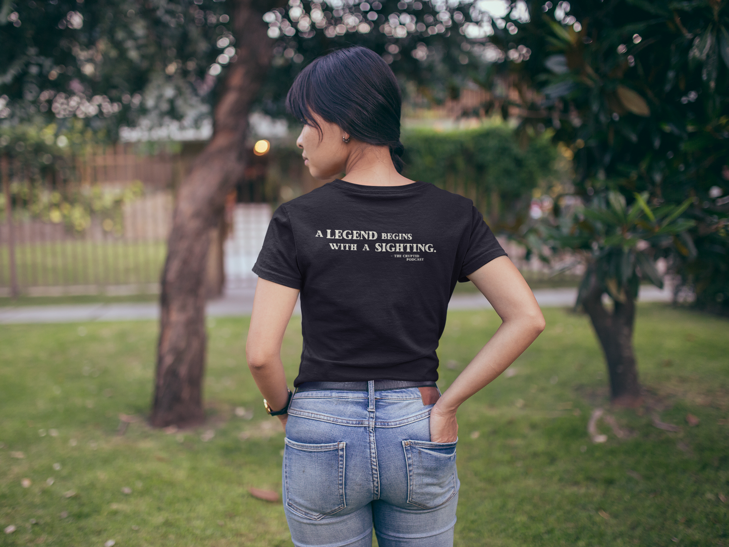 The Cryptid Podcast OFFICIAL Logo Tee