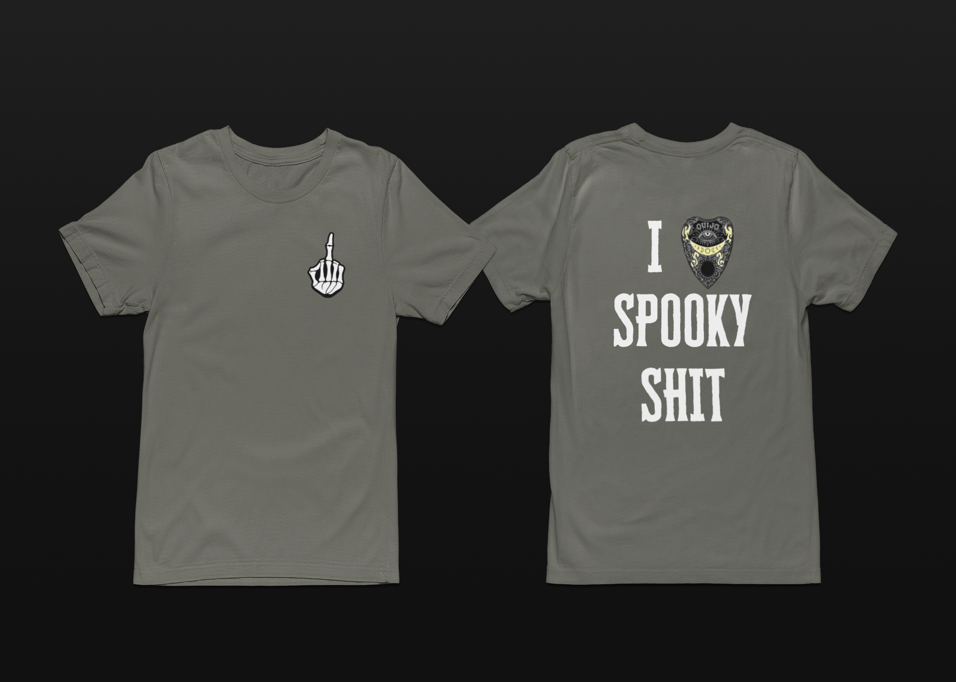 I Love Spooky Shit OFFBEAT ouija t-shirt