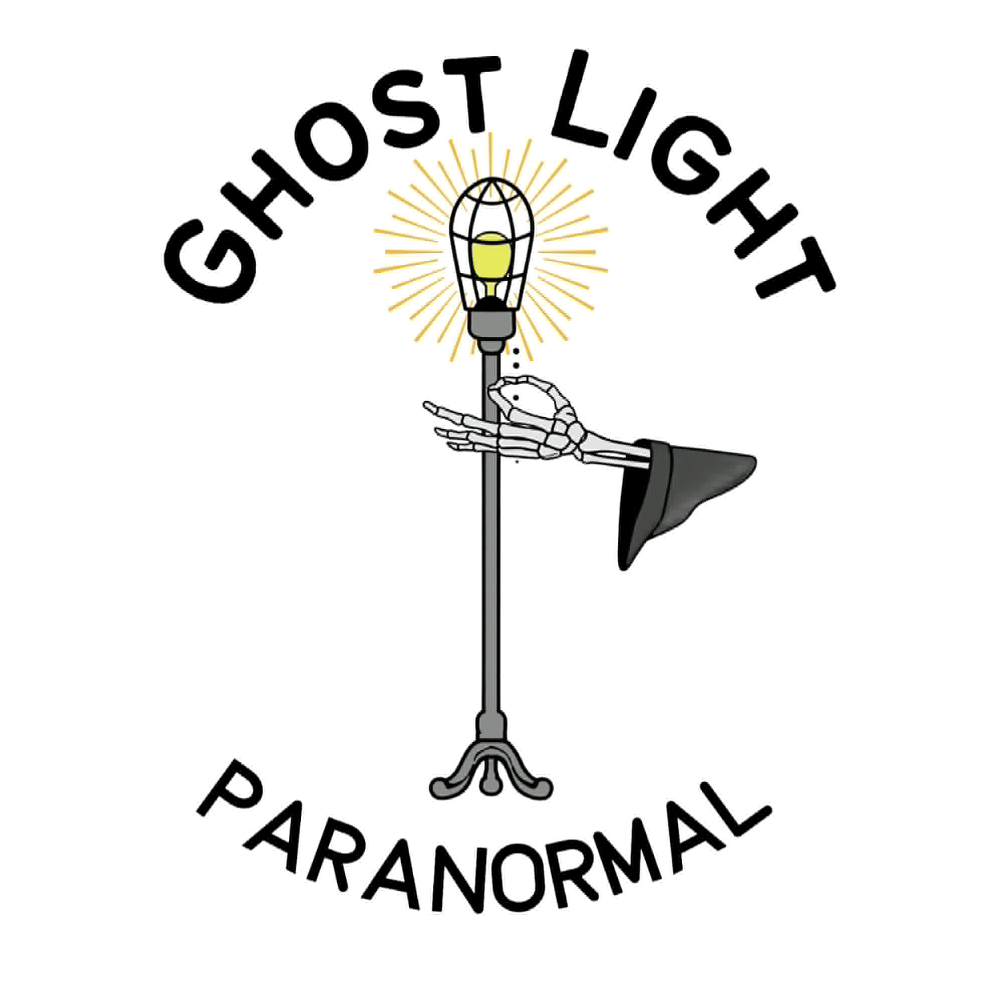 Ghost Light Paranormal Group Tee Small Logo