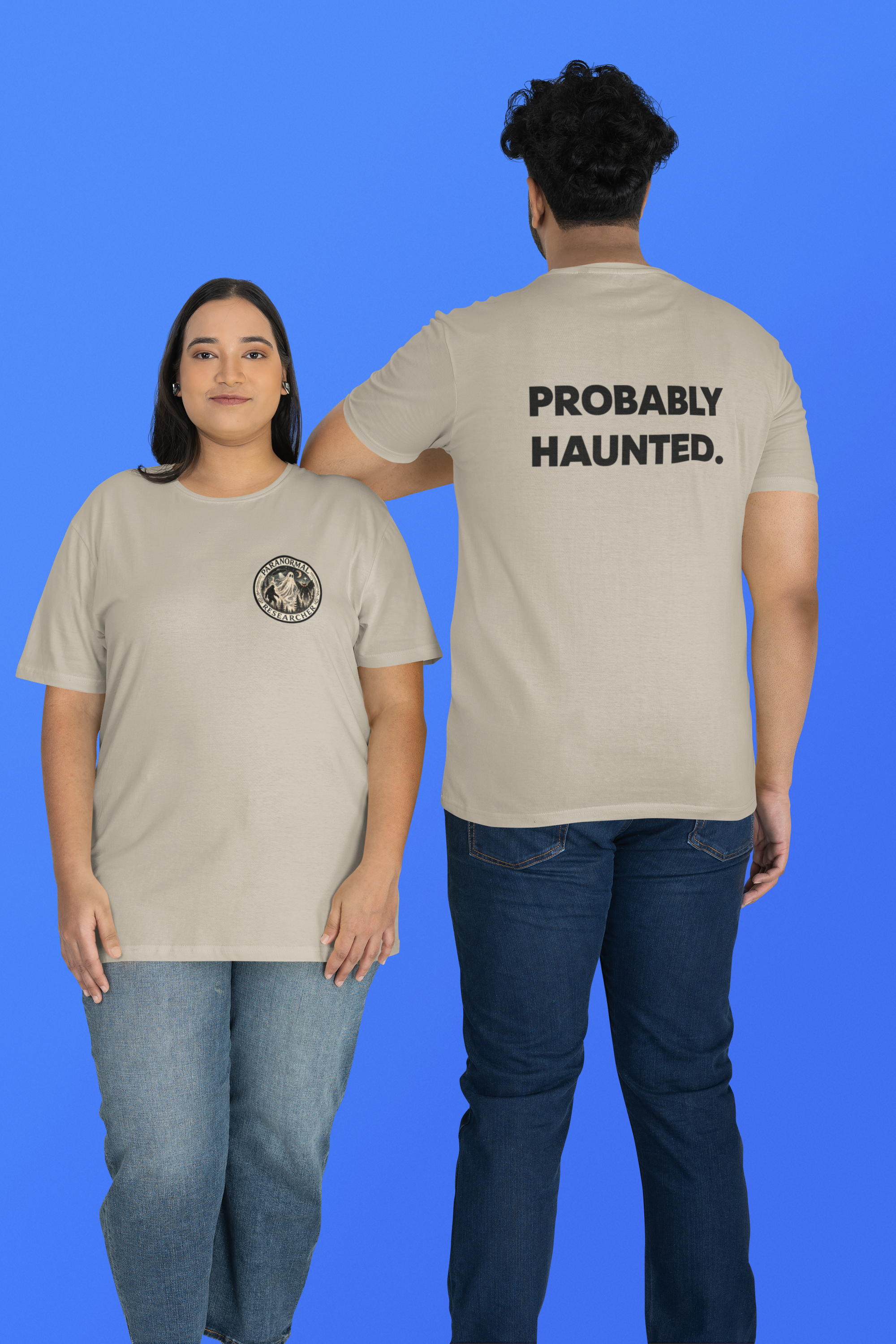 Paranormal Researcher Investigator (Probably Haunted) t-shirt