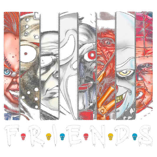 Horror Crew Friends T-Shirt