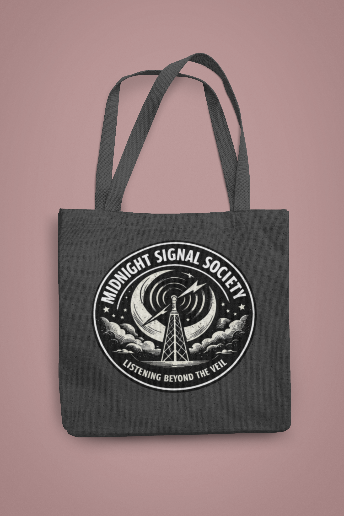 MIDNIGHT SIGNAL SOCIETY Tote Bag