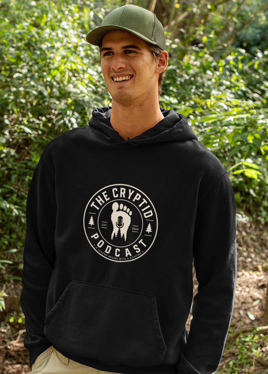 The Cryptid Podcast Front Logo Hoodie