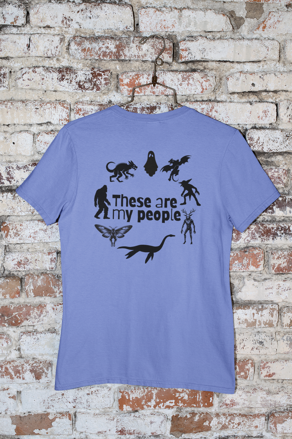 These Are My People, paranormal cryptid tee, funny t-shirt
