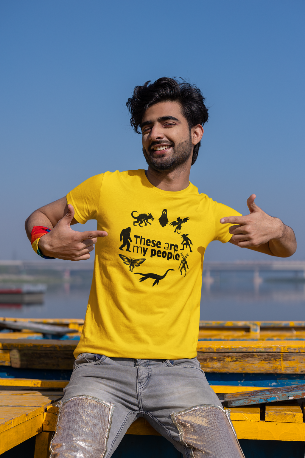 These Are My People, paranormal cryptid tee, funny t-shirt