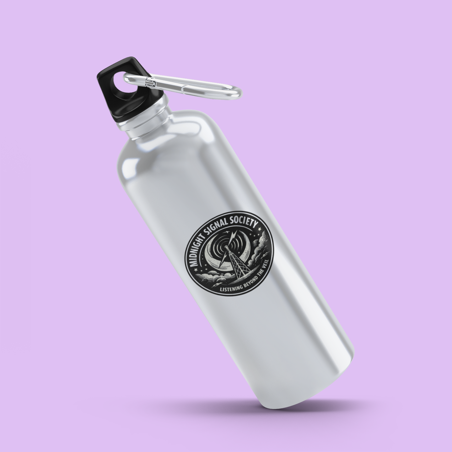 Aluminum Water Bottle for MIDNIGHT SIGNAL SOCIETY