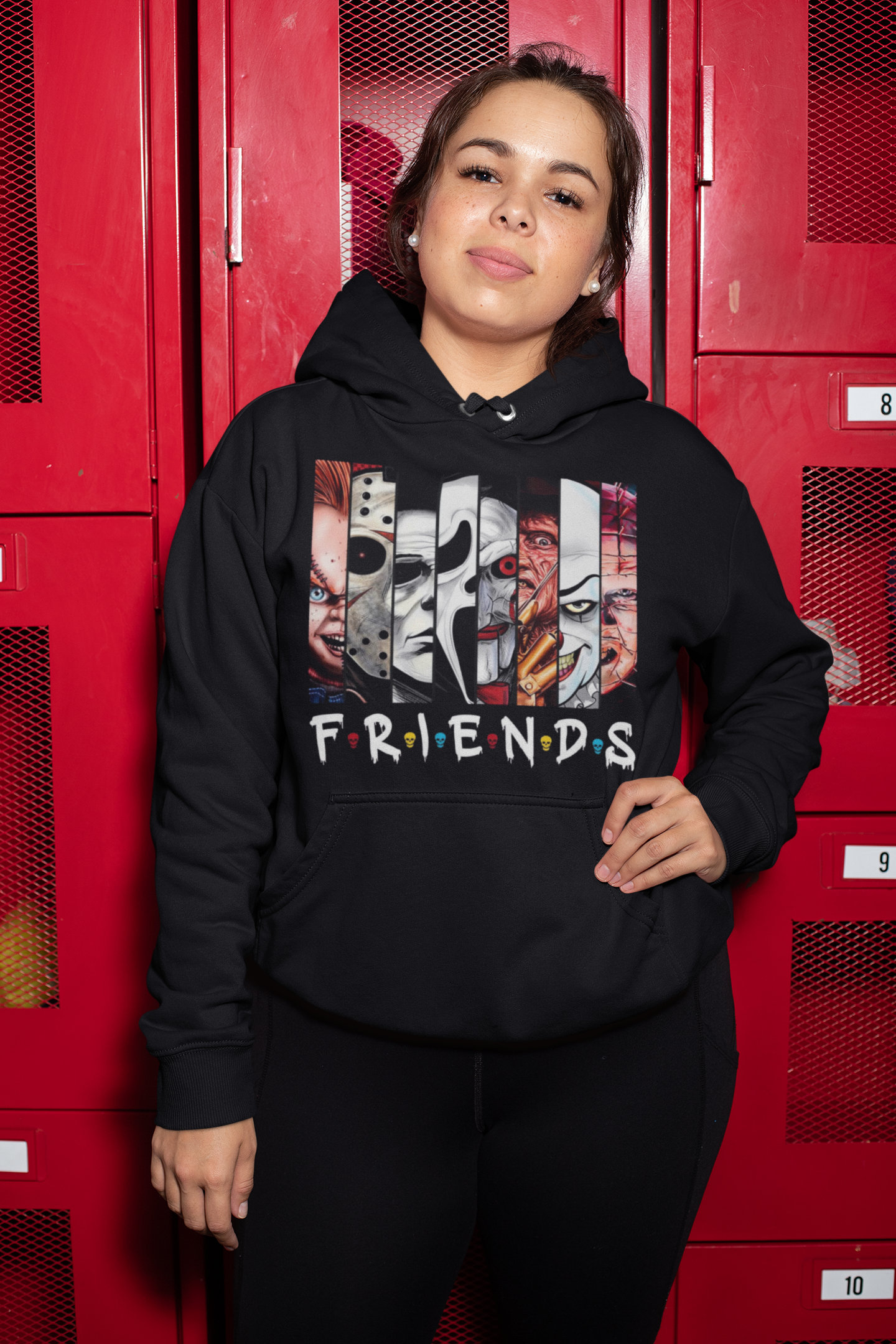 Horror Crew Friends Hoodie