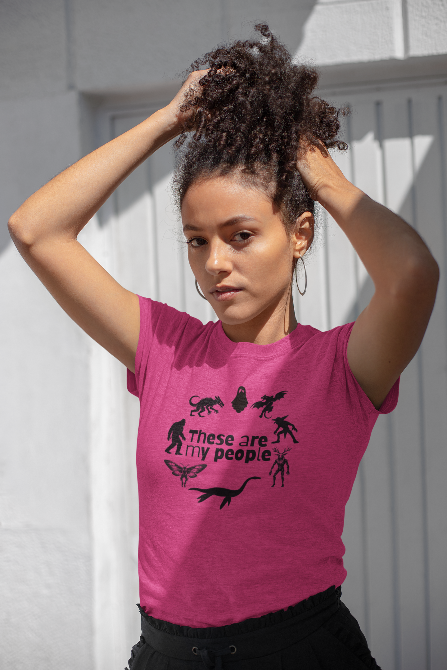 These Are My People, paranormal cryptid tee, funny t-shirt