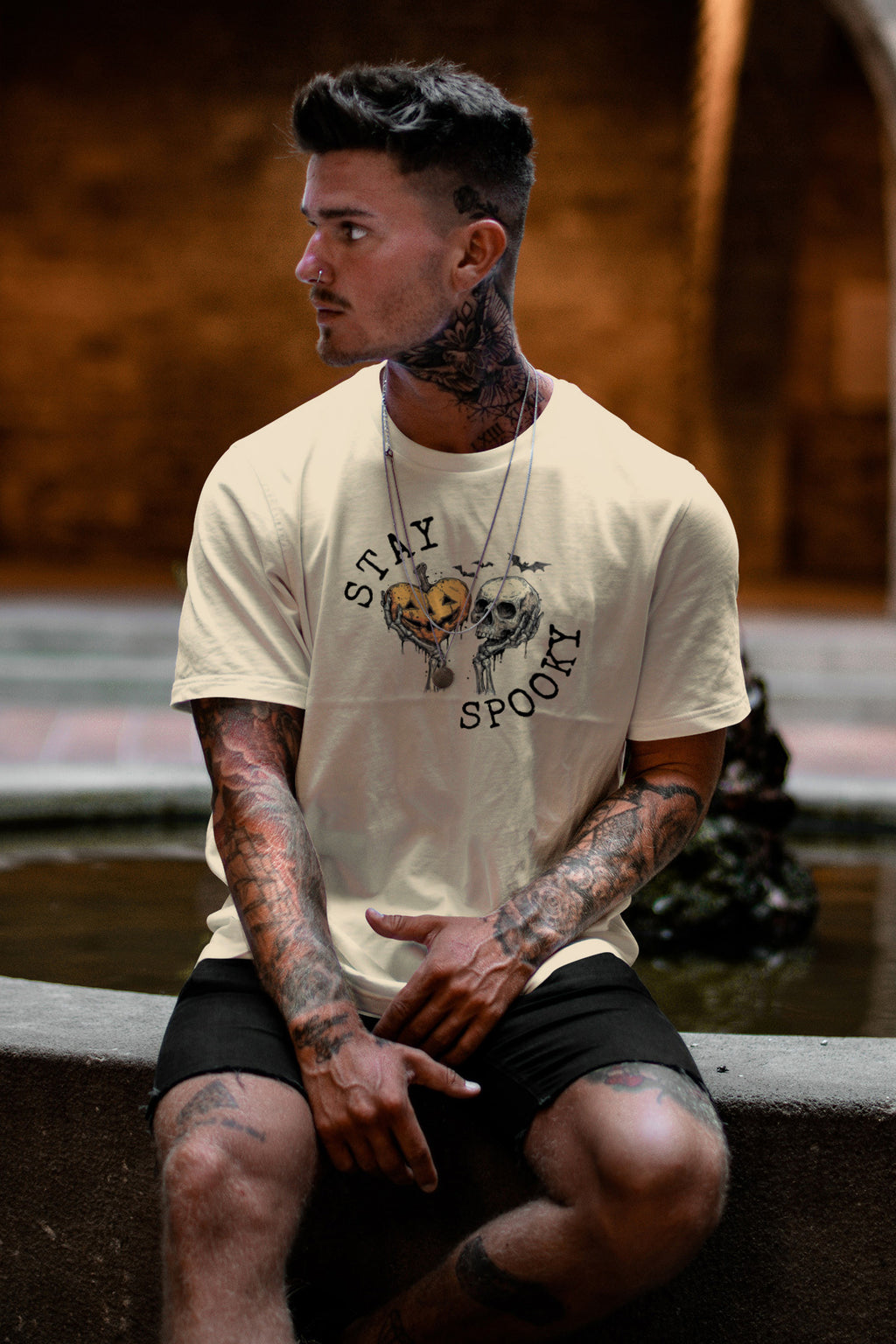 Stay Spooky skeleton t-shirt