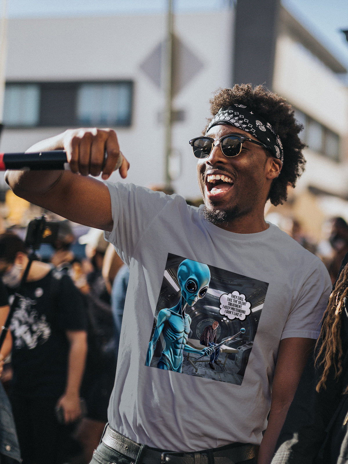 UFO UAP Alien Probes, inappropriate t-shirt