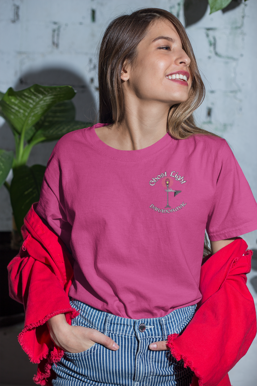 Ghost Light Paranormal Group Tee Small Logo