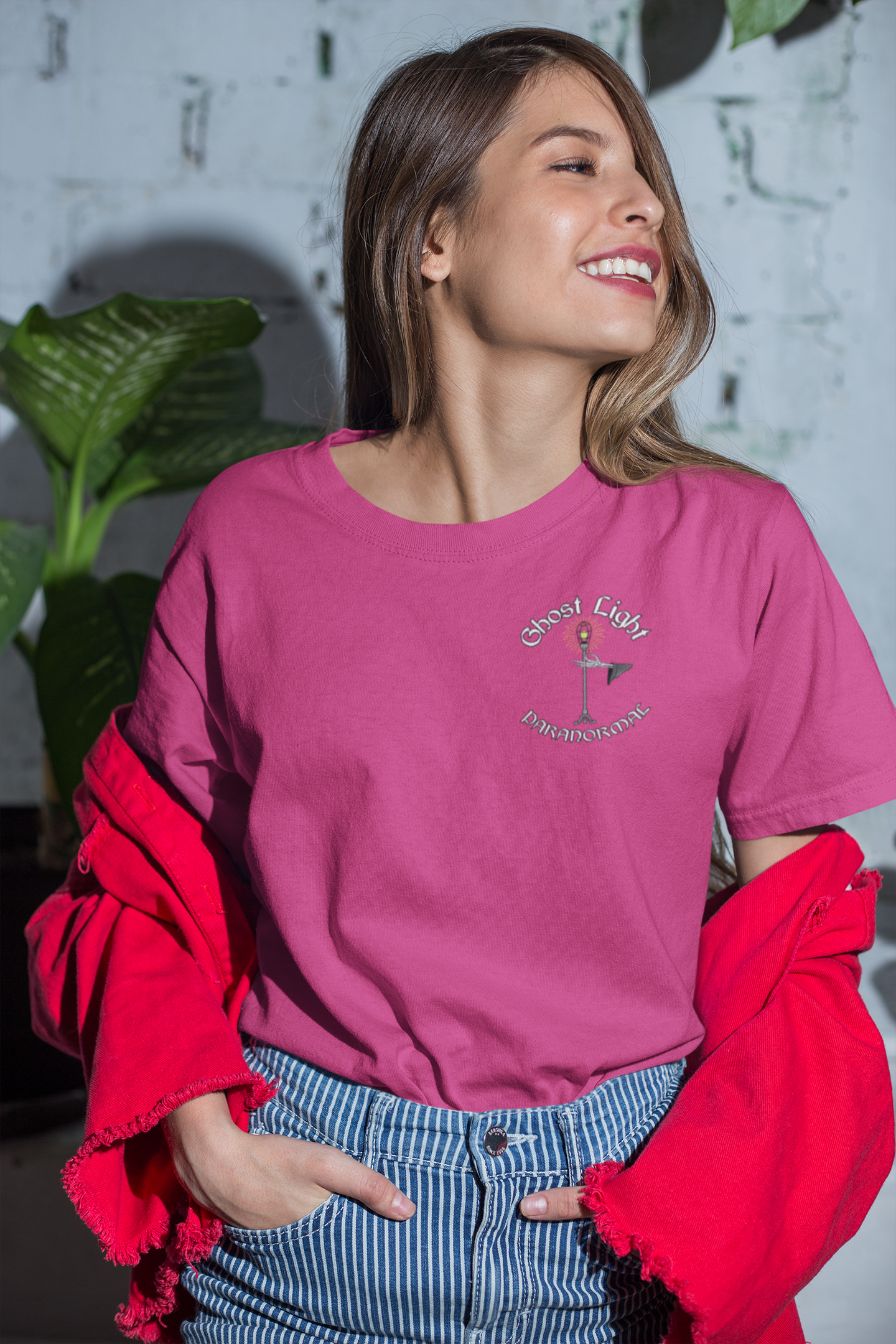 Ghost Light Paranormal Group Tee Small Logo